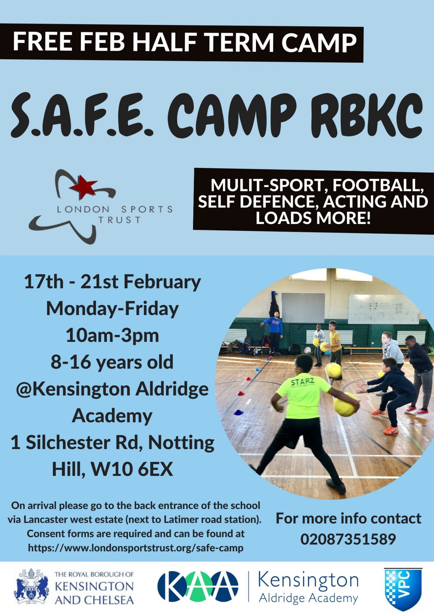 Safe Camp (KAA) KAA Kensington Aldridge Academy