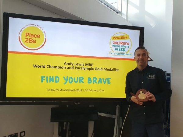Andy Lewis visits KAA for Children’s Mental Health Week - Preview Image