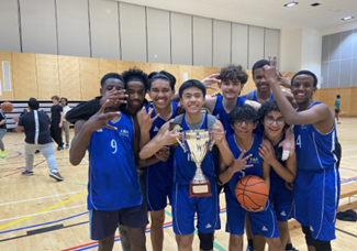 U16 boys basketball team win West London Championships - Preview Image